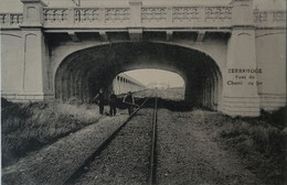 Zeebrugge / Pont Du Chemin De Fer 1916 Zeldzaam Zicht - Zeebrugge