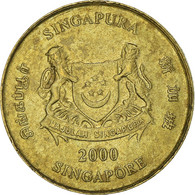 Monnaie, Singapour, 5 Cents, 2000 - Singapour