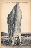 FINISTERE  29  SAINT JEAN TROLIMON - UN MENHIR - Saint-Jean-Trolimon