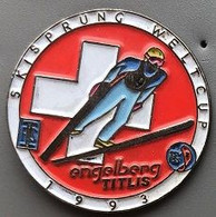 COUPE DU MONDE DE SAUTS A SKI 1993 - 93 - SKIS PRUNG - WELT CUP - ENGELBERG - TITLIS - SUISSE - SCHWEIZ - SCHANZEN -(29) - Sport Invernali