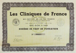Les Cliniques De France - A - C