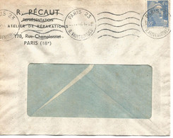 France Enveloppe Publicitaire Ateliers De Réparations R.Pécaut (75 Paris) - Other & Unclassified