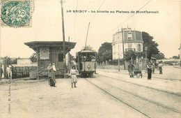 Le Raincy * Station Du Tram Tramway * La Gare * Ligne Chemin De Fer * Villa - Le Raincy