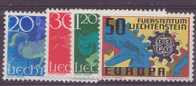 ⭐ Liechtenstein - YT N° 422 à 424 ** + 425 - Neuf Sans Charnière - LEGENDES SUJETS DIVERS - EUROPA ⭐ - Unused Stamps