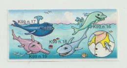 Handleiding FERRERO Kinder K99 NR.016 Dolfijn - Istruzioni