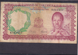 Tanzania 100 Shillings  P ?, Fine - Altri – Africa