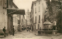 VAR  BESSE SUR ISSOLE  Grande Rue - Besse-sur-Issole