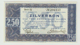 2 1/2 Gulden 1938 Nederland-the Netherlands Serie: DJ UNC - 2 1/2 Florín Holandés (gulden)