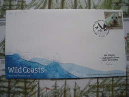 FDC Wild Coasts, Côtes Sauvages, Grey Seal, Phoque Gris - 2021-... Decimale Uitgaven