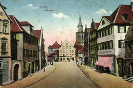 FÜRTH I.B., Blick Auf Den Marktplatz (1914) AK - Fürth