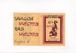 Vloeipapier / Buvard - Dragon Précieux / Nylon Pied Surrenforcé (used / Gebruikt / Usé) - Textile & Vestimentaire