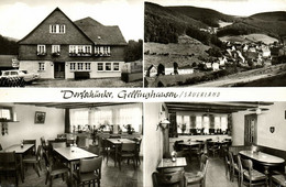 GELLINGHAUSEN, Schmallenberg, Dorfschränke Gasthof Paul Henneke (1969) AK - Schmallenberg