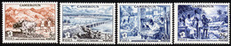 Cameroun 1956 Yvert 300 / 303 ** TB FIDES Bord De Feuille - Nuovi