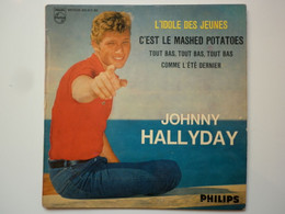 Johnny Hallyday 45Tours EP Vinyle L'idole Des Jeunes - 45 T - Maxi-Single