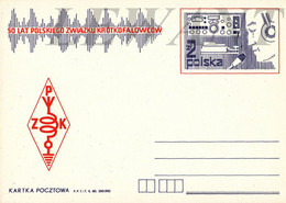 L POLAND - 1980.02.23. Cp 746 50th Anniversary Of The Polish Association Of Amateur Radio - Entiers Postaux