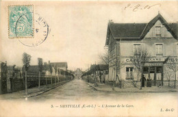 Saintville * Avenue De La Gare * Café Billard Hôtel Buvette - Autres & Non Classés