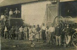 Prouais * Carte Photo * Lieu Dit Village Rosay * Rue De La Fée * Scène De Battage Batteuse * Agriculture Ferme Agricole - Andere & Zonder Classificatie