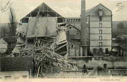 Nogent Le Roi * Effondrement Du Moulin De Ruffin , Le 3 Décembre 1905 * Minoterie Usine Cheminée * Catastrophe - Nogent Le Roi