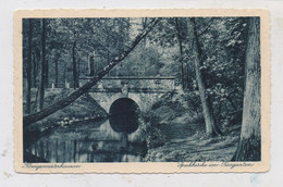 0-1600 KÖNIGS - WUSTERHAUSEN, Spukbrücke Im Tiergarten, 1934, Bahnpost Berlin - Görlitz - Königs-Wusterhausen