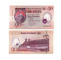 Northern Ireland 10 Pounds 2017 Polymer Issue P-91 UNC - Ireland