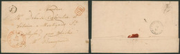 Précurseur - LAC + Cachet Dateur "Braine-le-comte" (1841) + Boite Rurale C (Ecaussinnes) > Solre-S-Sambre çàd T18 - 1830-1849 (Independent Belgium)
