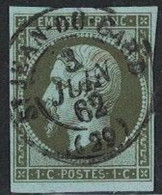 EMPIRE - N°11 - CACHET A DATE - T15 - COTE TIMBRE 90€ - ST JEAN-DU-GARD - (29) - GARD. - Altri & Non Classificati