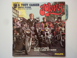 Johnny Hallyday 45Tours EP Vinyle A Tout Casser / Cheval D'Acier Mint - 45 T - Maxi-Single