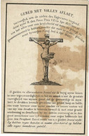 Joannes Knaeps Gheel Thielen Tielen Meir Meer Antwerpse Kempen 1855 Priester Pastoor Doodsprentje Bidprentje - Images Religieuses