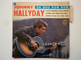 Johnny Hallyday 45Tours EP Vinyle Da Dou Ron Ron - 45 T - Maxi-Single