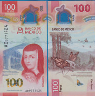 Mexico 100 Pesos ND 2020 Polymer Issue Banknote Of The Year Award UNCIRCULATED - Mexico