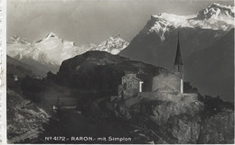 Raron Mit Simplon 1940 - Simplon