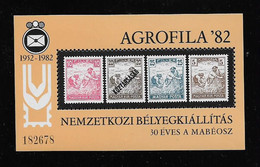 HONGRIE   ( EUHO - 550 )  1971  BLOC SOUVENIR D'EXPOSITION    N** - Foglietto Ricordo