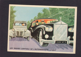 CPSM Carrière Louis Humour Non Circulé  Photochrom 50333 Deux Chevaux Citroën Rolls Royce - Carrière, Louis