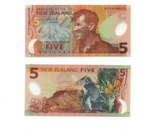 New Zealand 5 Dollars ND 2009 Polymer Issue Edmund Hillary P-185 UNCIRCULATED - Nueva Zelandía