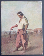 Chromo Publicité Cigarette Cleveland, Gaucho,Uruguay, El Mate, Tableau De Juan Manuel Blanes - Reclame-artikelen