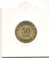 Pièce De 50 Dram  D'Arménie De 2003 - SPL Sous Pochete HB - Voir Scan ! - Armenien