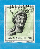 SAN MARINO ° 1971  - ARTE ETRUSCA .Unif. 833   . Usati - Usados