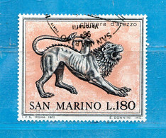 SAN MARINO ° 1971  - ARTE ETRUSCA .Unif. 835  . Usati - Used Stamps