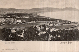 CPA   PAYS DE GALLES---GENERAL VIEW---COLWYN BAY---1903 - Denbighshire