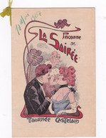 PROGRAMMES - Programme Du 10 Mai 1907 De La Soirée "Tournée Castelain" Illustré Par Gabriel BEUNKE (fin XIXe - XXe) - Programme