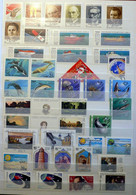 RUSSIE - LOT DE 200 TIMBRES NEUFS SANS CHARNIERES - DE 1989 A 1996 - 5 SCANS - Unused Stamps