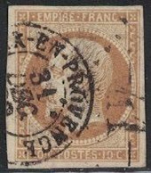 EMPIRE - N°13B - OBLITERATION CACHET A DATE - AIX EN PROVENCE - BOUCHES DU RHONE - COTE TIMBRE SEUL 35€ - 31 DECEMBRE. - Other & Unclassified