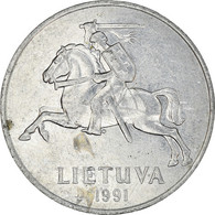 Monnaie, Lituanie, 5 Centai, 1991 - Lituania