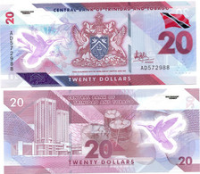 Trinidad And Tobago 20 Dollars 2020 Polymer Issue P-new UNCIRCULATED - Trindad & Tobago