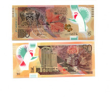 Trinidad And Tobago 50 Dollars 2015 Commemorative Polymer Issue UNCIRCULATED P-59 - Trinidad En Tobago