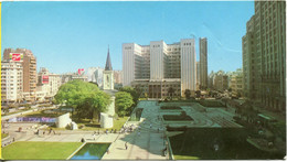 Argentine - Buenos Aires - Plaza "Bernado Houssay - Hospital De Clinicas - Facultad De Medicina - Doble - Argentina