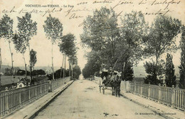 Vouneuil Sur Vienne * 1907 * Le Pont * Route Attelage Cocher - Vouneuil Sur Vienne