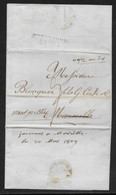 France Marque Postale - Déb. 12 / Marseille - 1809 - TB - 1801-1848: Vorläufer XIX