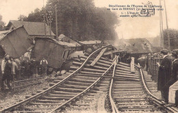 27 . Bernay . Déraillement . 01 09 1910 . - Bernay