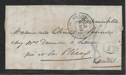 France Marque Postale - Cachet Chambre Des Députés 1839 - Taxe 8 - TB - 1801-1848: Vorläufer XIX